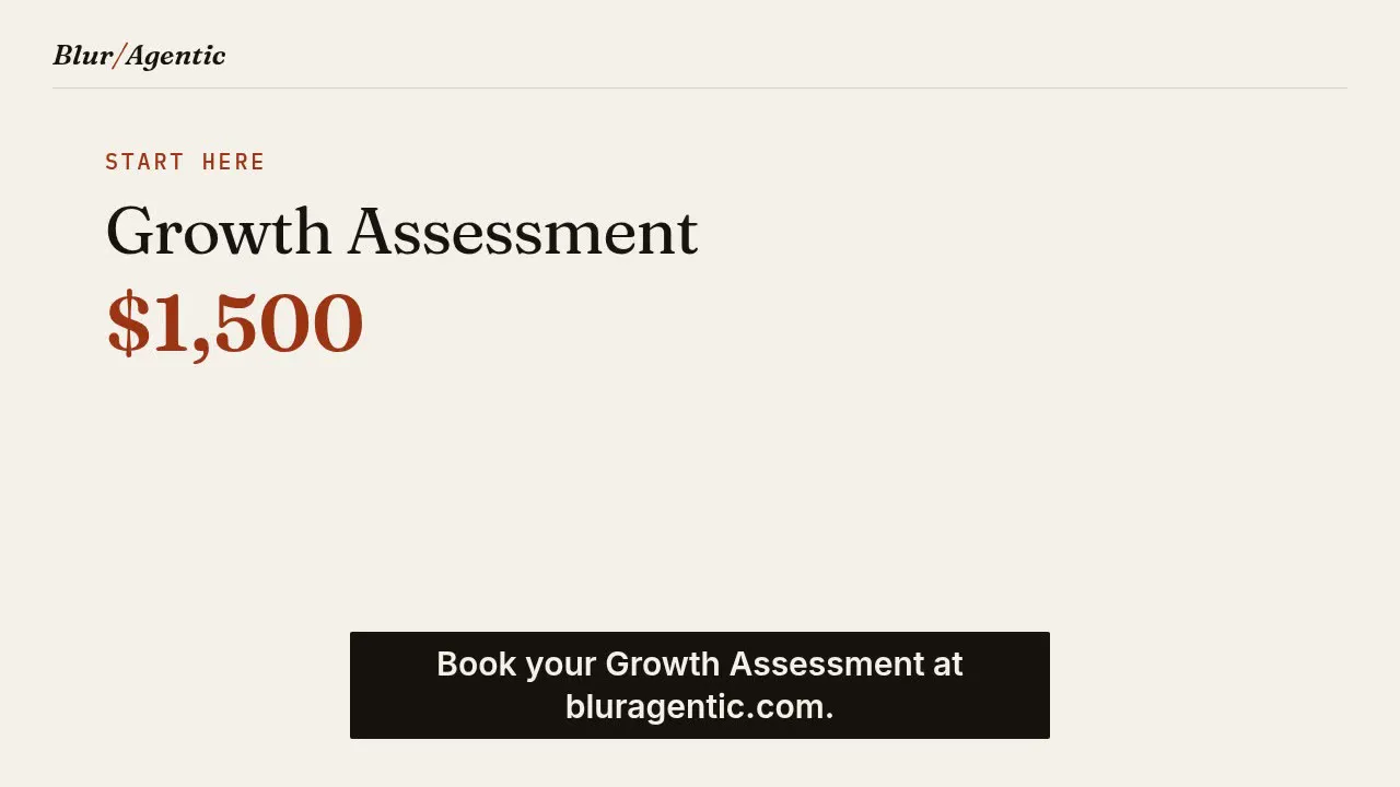 Play the explainer video: Growth Assessment, Booked-Jobs System, Managed Growth System